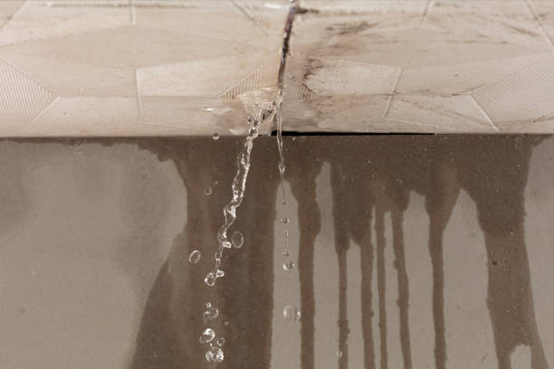 Professional Burst Pipe Cleanup technician working in Milan, NH